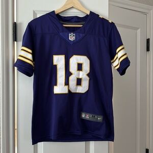NFL Justin Jefferson Vikings Football Jersey